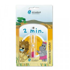 MIRADENT Kinder-Zahnputzuhr Sanduhr