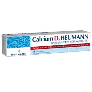 CALCIUM D3 Heumann Brausetabletten 600 mg/400 I.E.