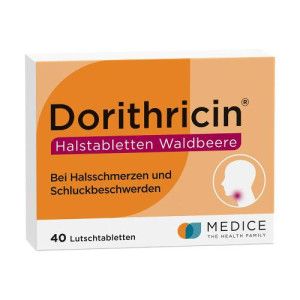 DORITHRICIN Halstabletten Waldbeere